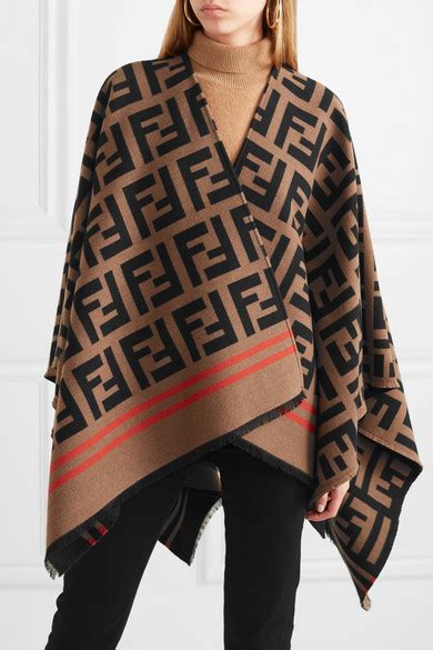 fendi junior scarf|fendi poncho women's.